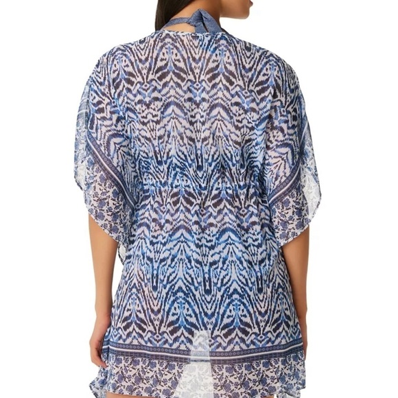 Jessica Simpson MOOD MULTI Surfers' Paradise Swim Cover Up, US Small - Picture 2 of 9